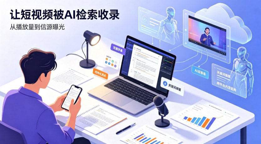 天河区短视频创作者新必修课：吃透 GEO 优化，让抖音内容被豆包、DeepSeek、元宝智能体收录